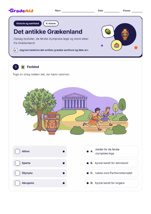 Side 1 af Det antikke Grækenland