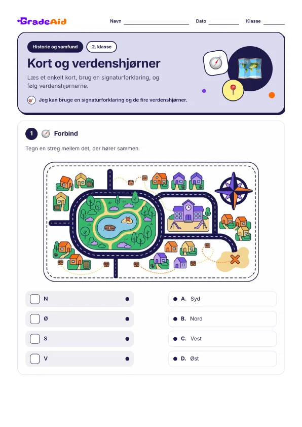 Side 1 af Kort og verdenshjørner
