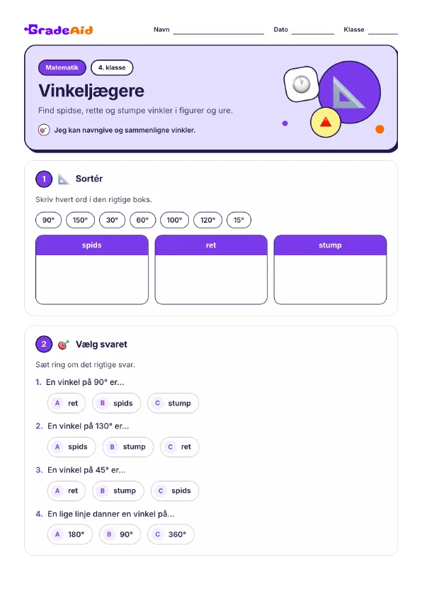Side 1 af Vinkeljægere