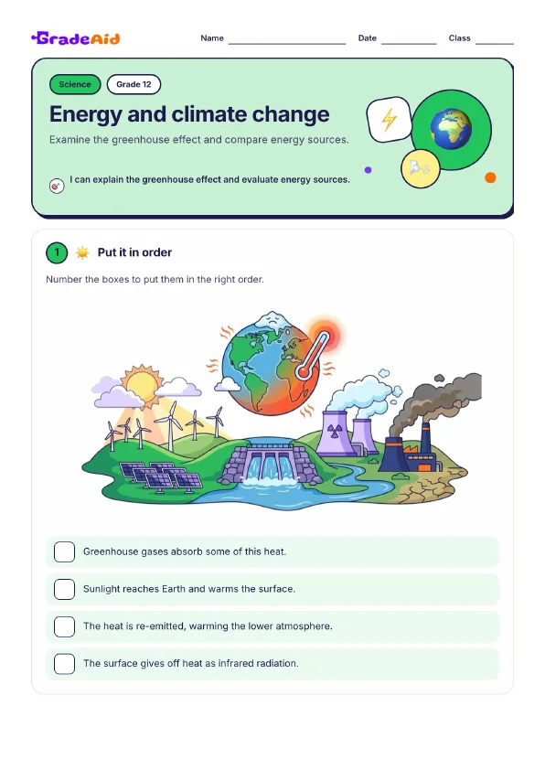 Page 1 of Energy and climate change