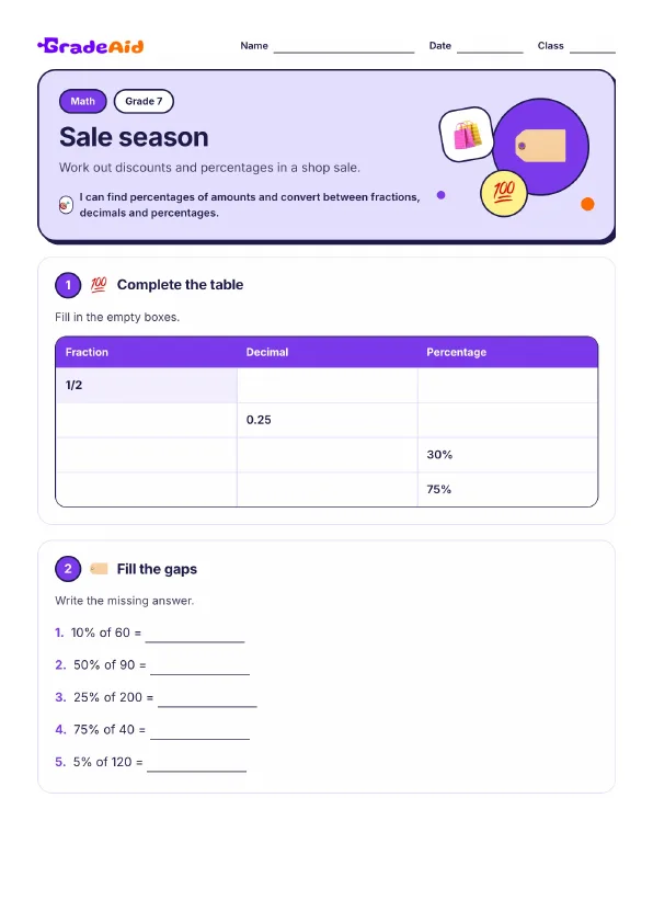 Page 1 of Sale season