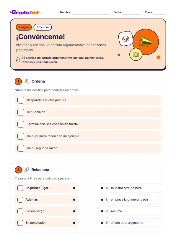 Página 1 de ¡Convénceme!