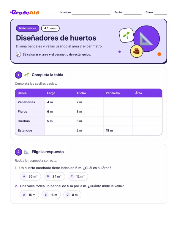Página 1 de Diseñadores de huertos