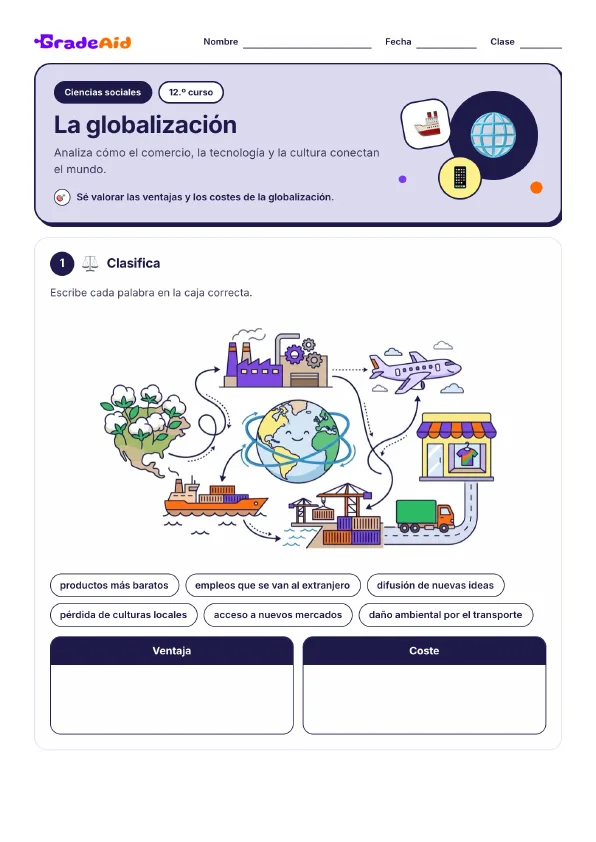 Página 1 de La globalización