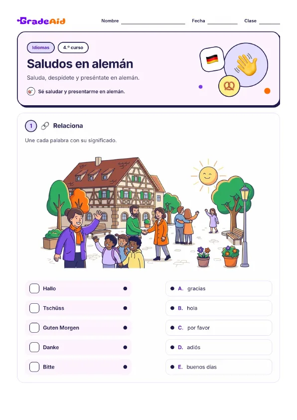 Página 1 de Saludos en alemán