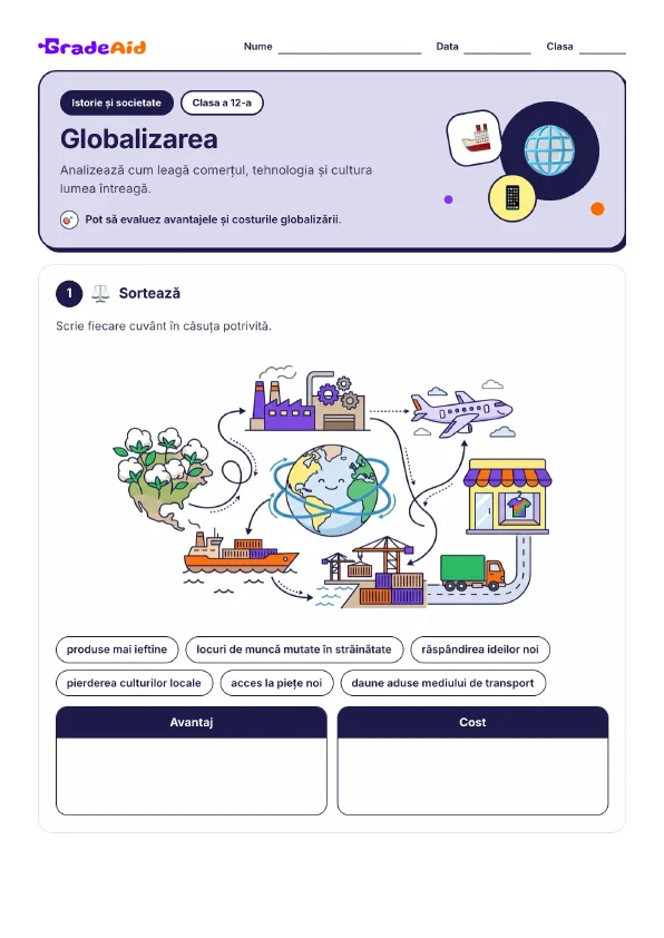 Pagina 1 din Globalizarea