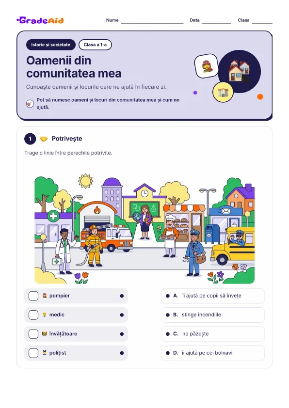 Pagina 1 din Oamenii din comunitatea mea