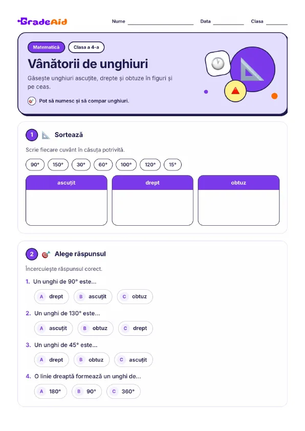 Pagina 1 din Vânătorii de unghiuri