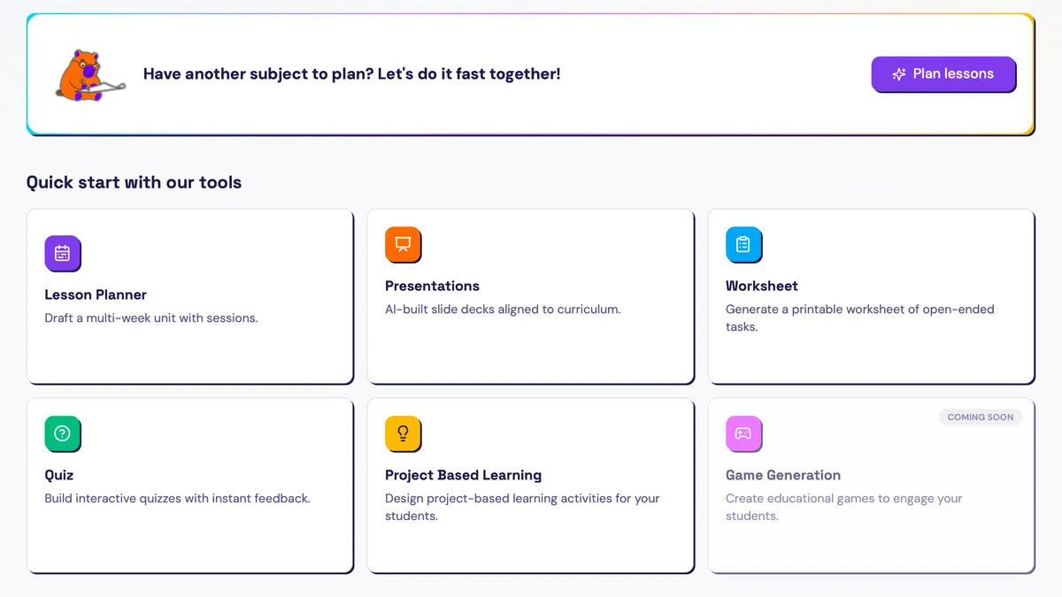 Curriculum Standards in GradeAid