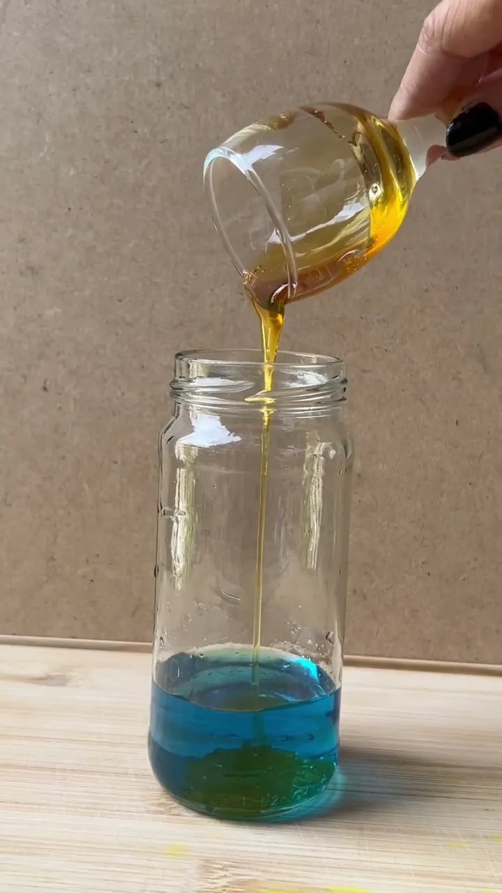 Science Experiment Video: Density column
